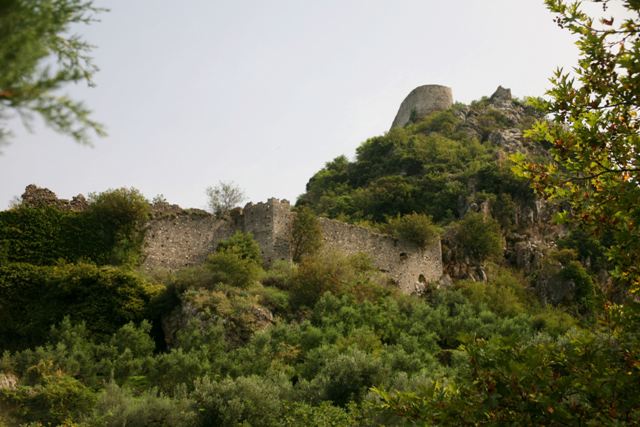 Mystras - Defensive walls of the Upper town